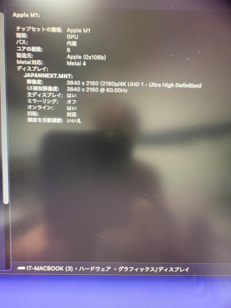 Mac mini M1 256GB メモリ8GB