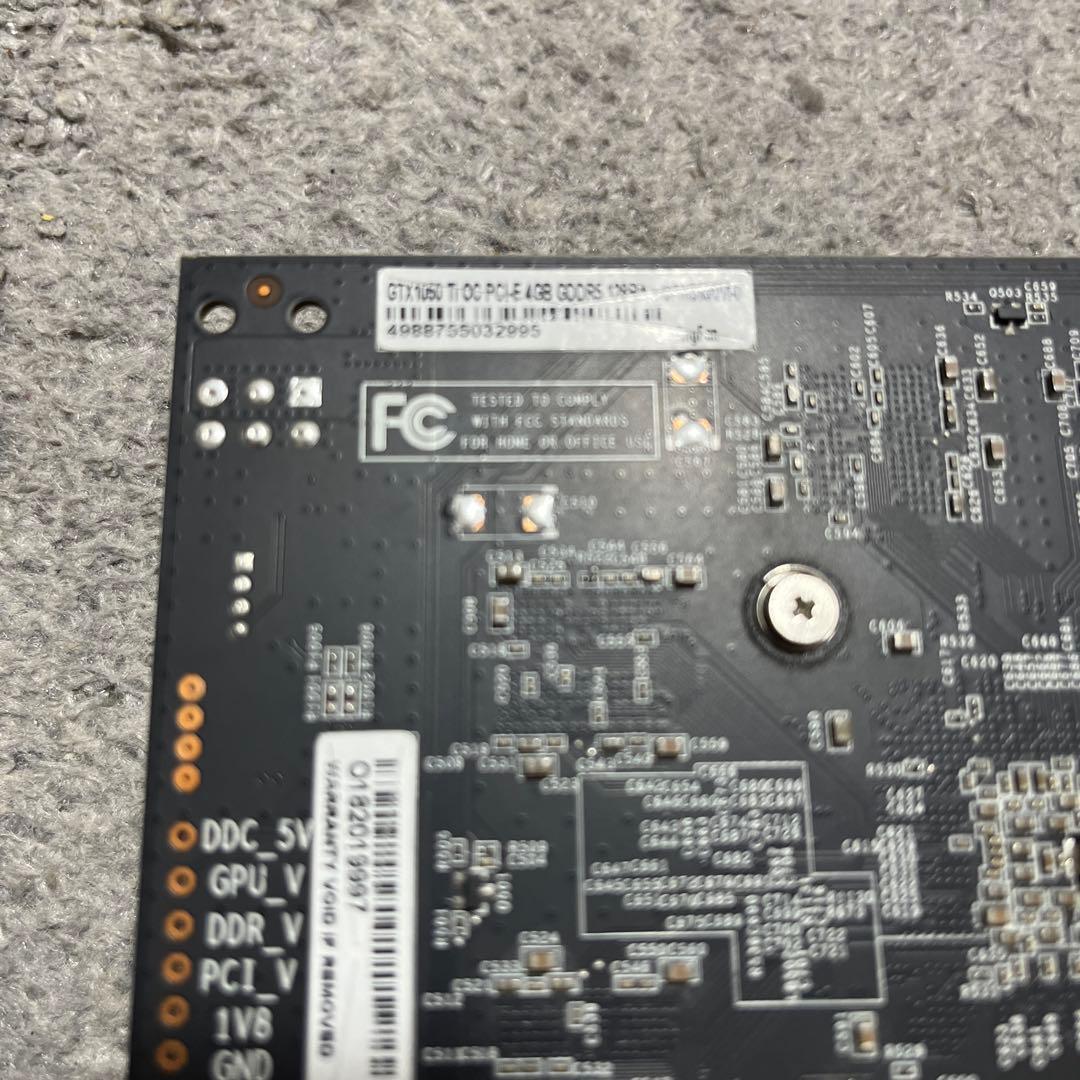 グラフィックボード・グラボ・ビデオカード GeForce gtx 1050ti OC