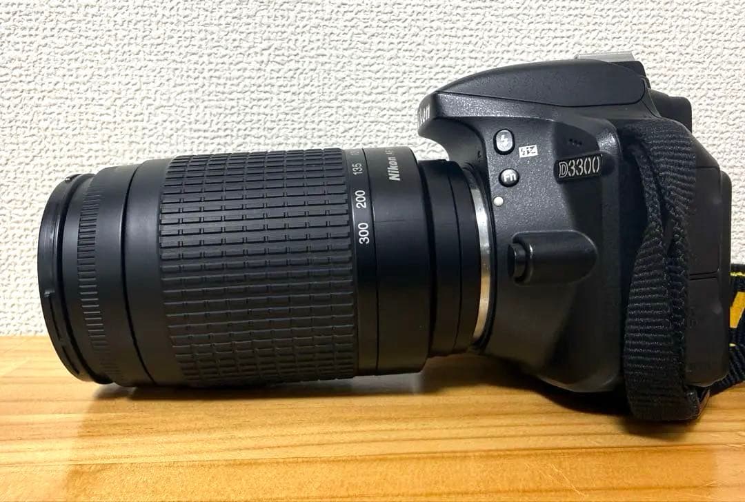 ニコン D3300&AF NIKKOR 70-300mm f/4-5.6 G美品