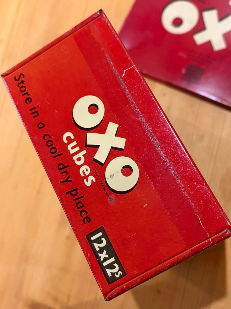 OXO缶　アンティークティン缶