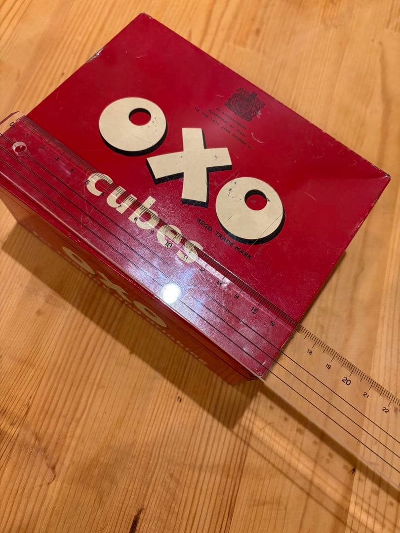 OXO缶　アンティークティン缶