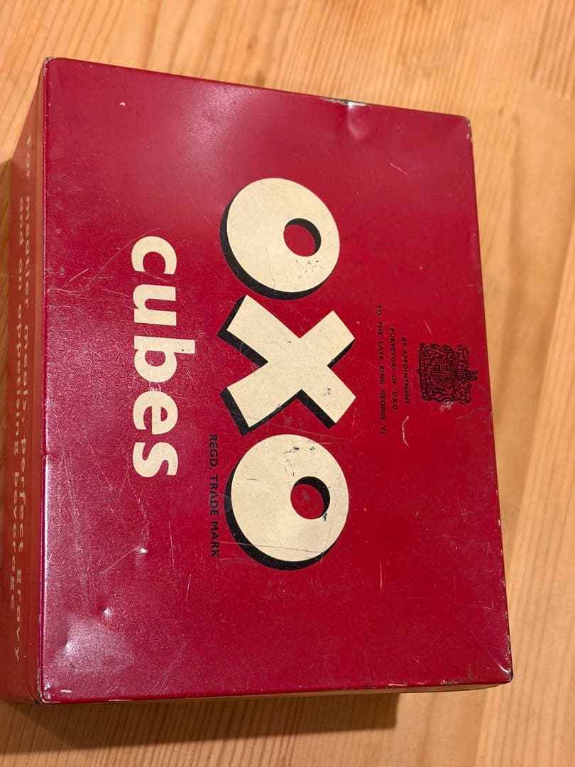 OXO缶　アンティークティン缶