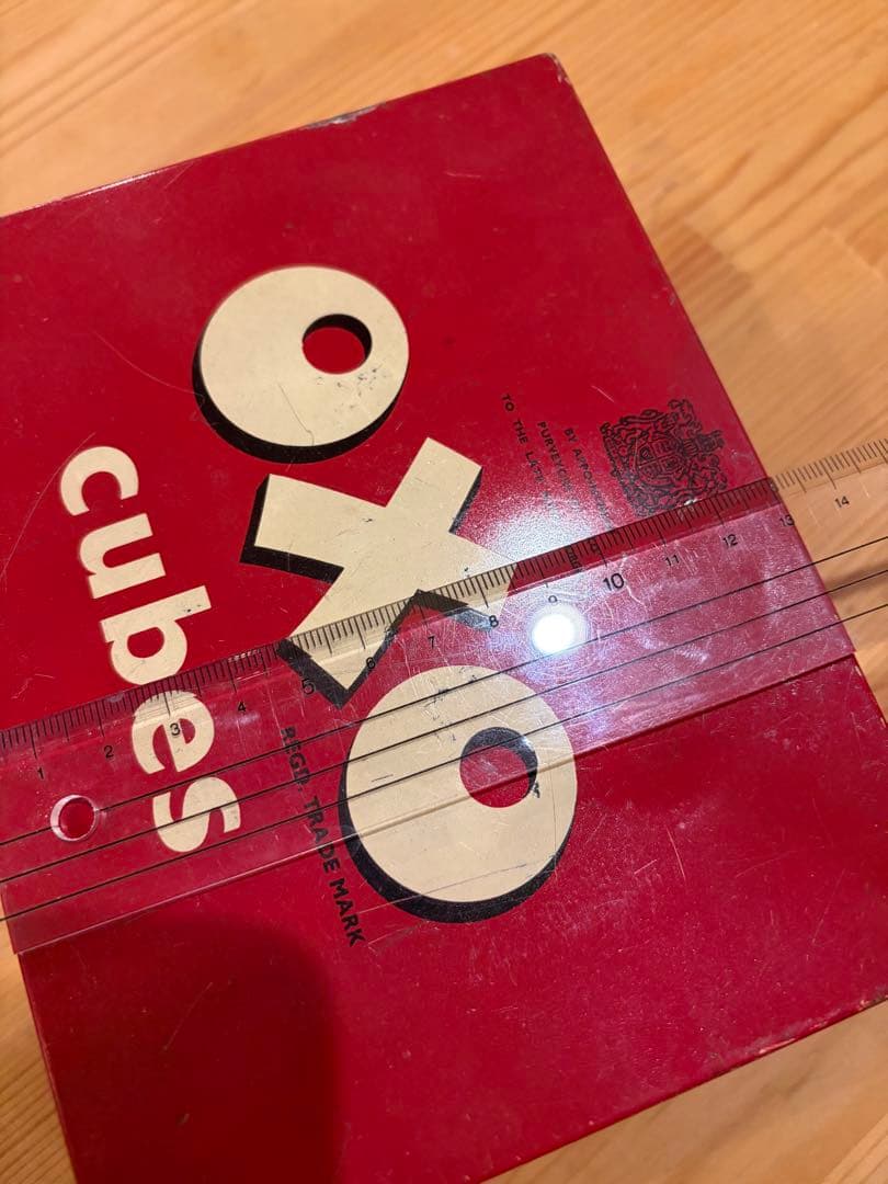 OXO缶　アンティークティン缶