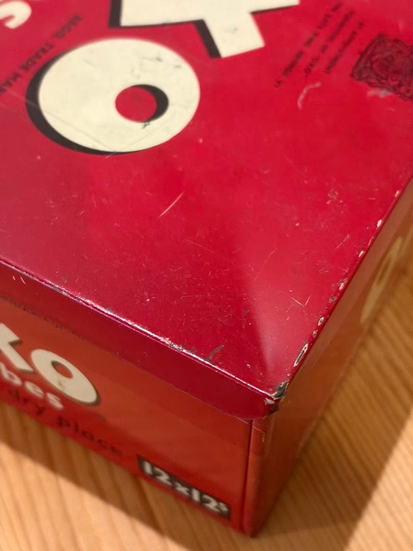 OXO缶　アンティークティン缶
