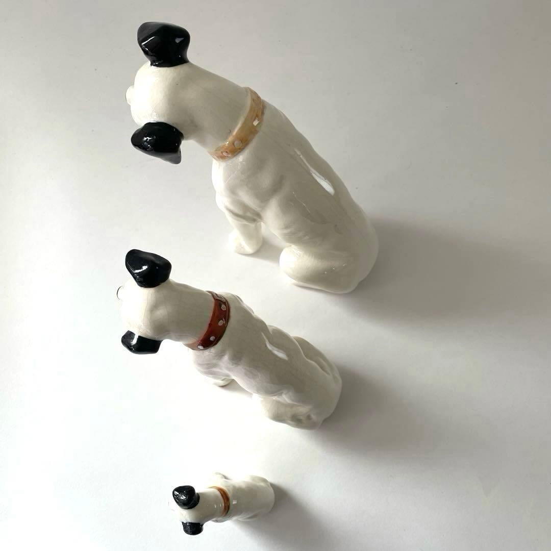 ビクター　ニッパー　陶器製像 3体セット