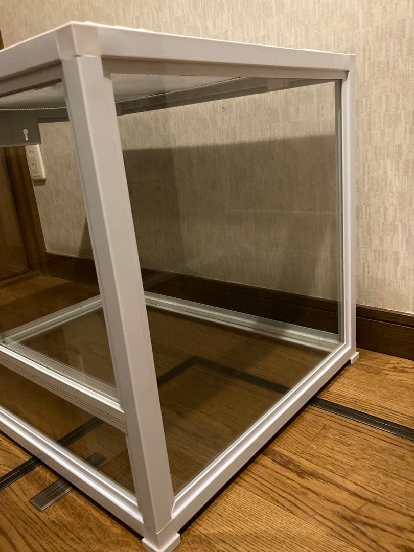 爬虫類倶楽部　ホワイトタンク　横60×奥行45×高さ45