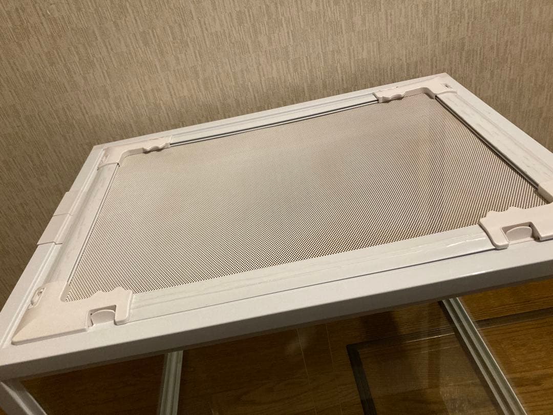 爬虫類倶楽部　ホワイトタンク　横60×奥行45×高さ45
