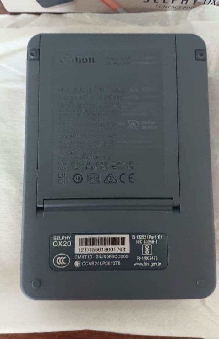 未使用 Canon SELPHY QX20 ポータブルプリンター