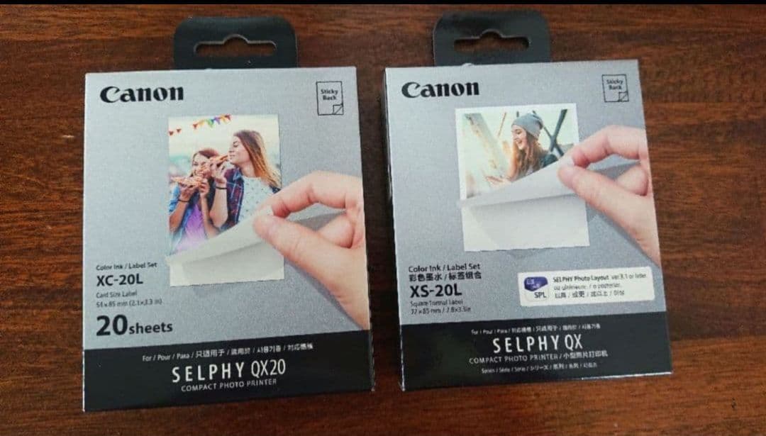 未使用 Canon SELPHY QX20 ポータブルプリンター
