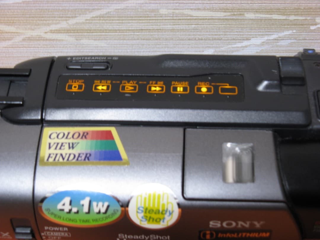 動作OK❗️☆SONYのHi8/8ミリビデオカメラ/CCD-TR910