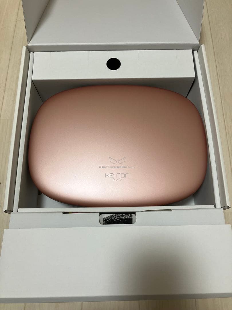 ケノン KE-NON ver8.6 フラッシュ式脱毛器 ピンクゴールド