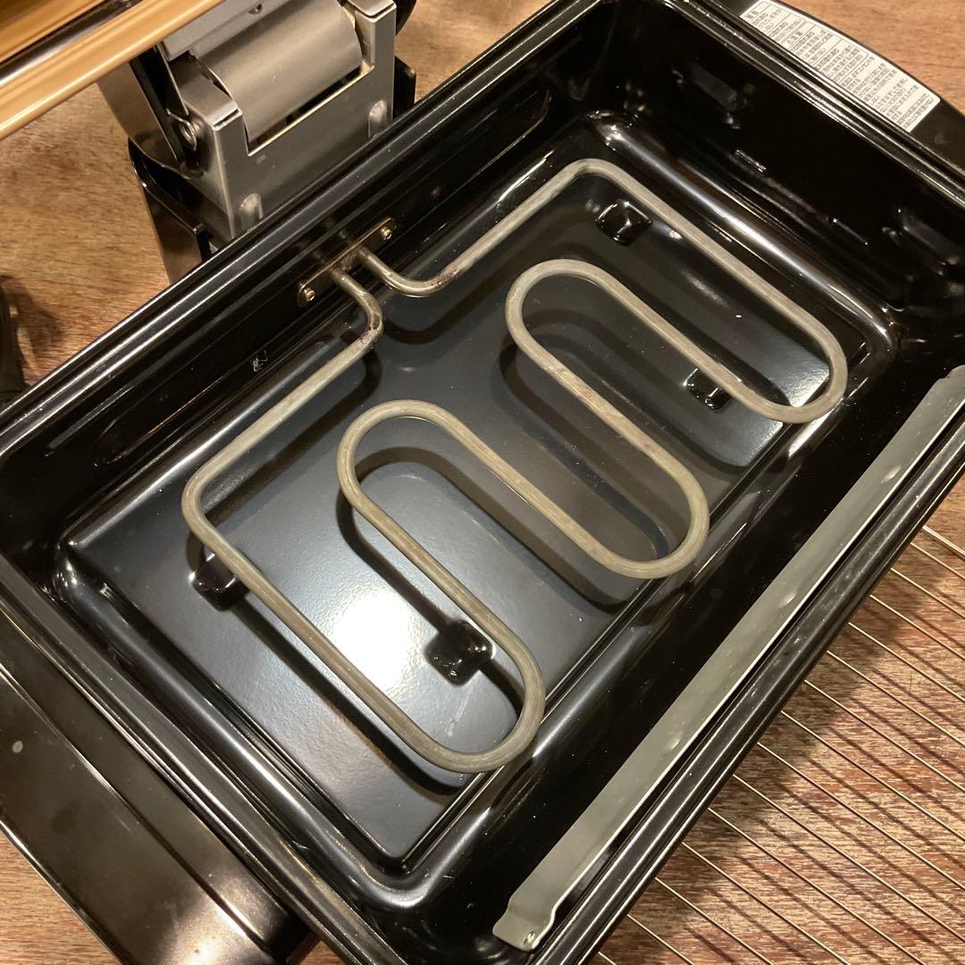 美品！象印 フィッシュロースター 両面焼き 分解洗い EF-VF40 魚焼き
