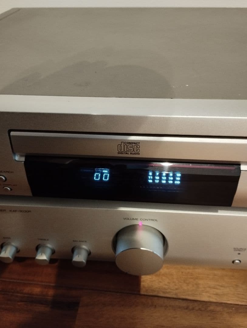 【セット】kenwood kaf-3030r dpf-3030 動作確認済