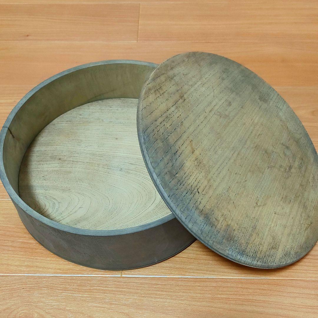 歳末値下げ！希少な木製の丸重箱