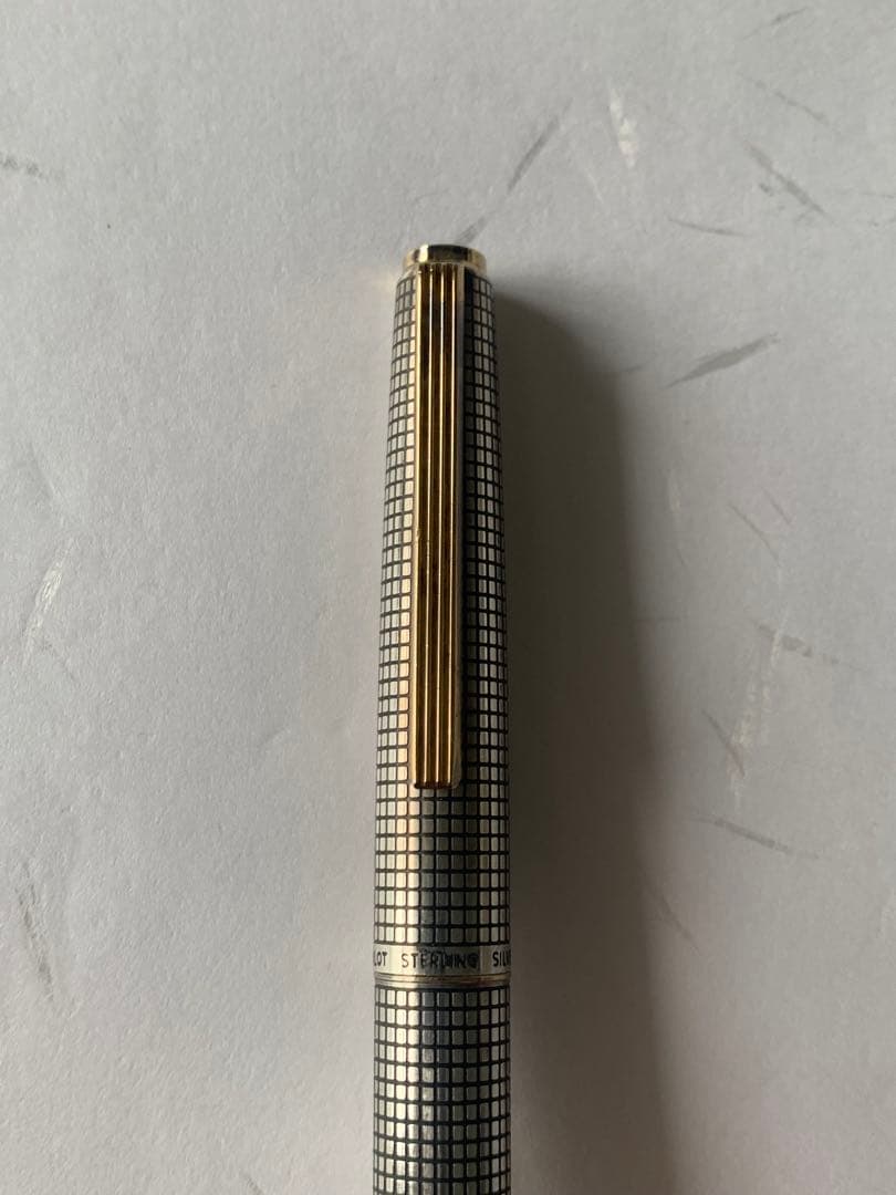 PILOT シルバー製 万年筆 14Kペン先