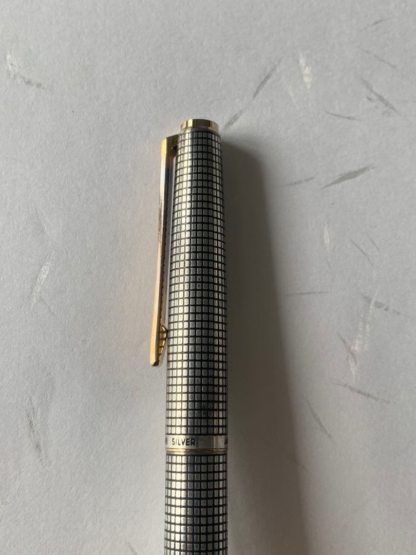 PILOT シルバー製 万年筆 14Kペン先