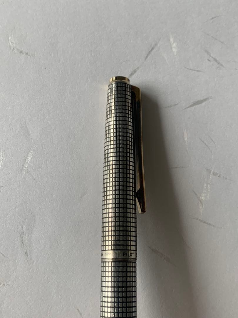 PILOT シルバー製 万年筆 14Kペン先