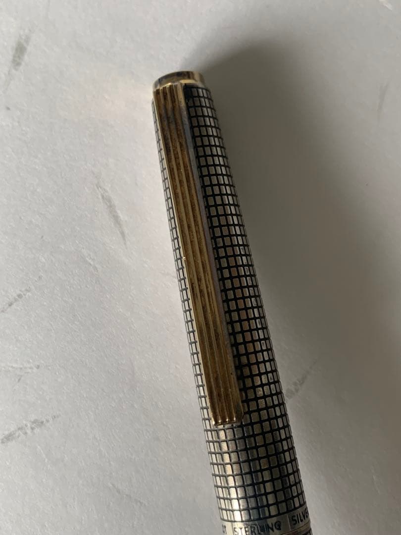 PILOT シルバー製 万年筆 14Kペン先