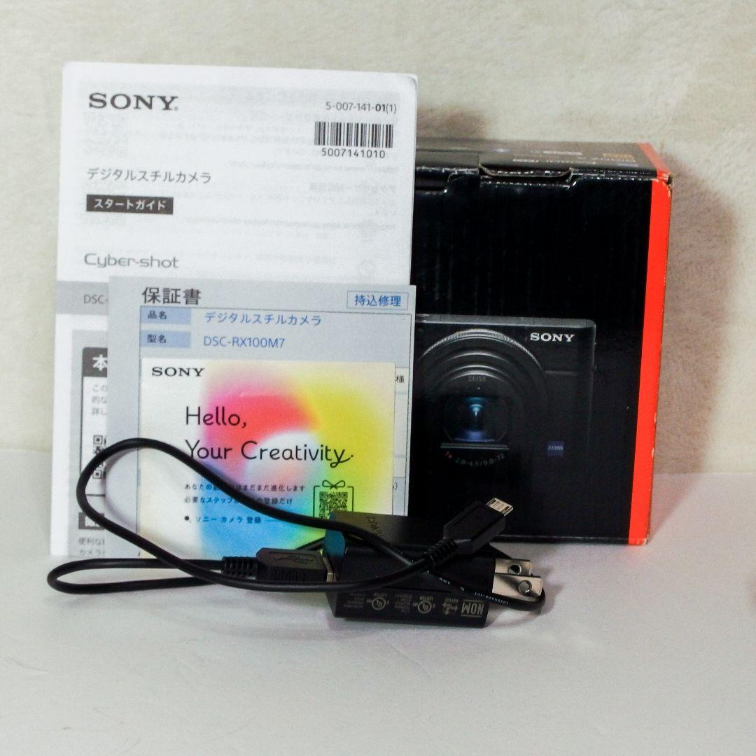 極上完動美品 ソニー SONY CYBER-SHOT RX100 VII 充電器