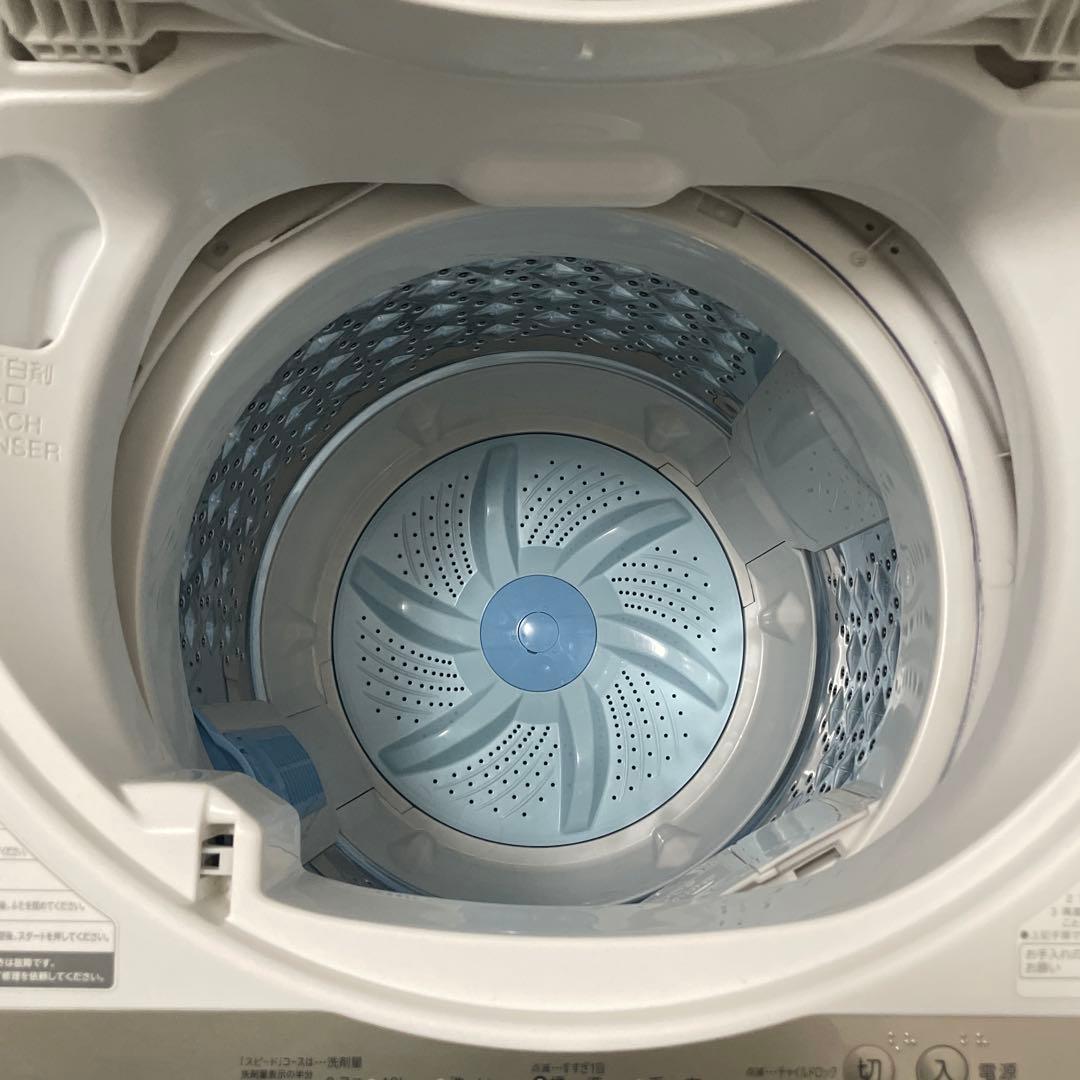 2022年製 動作確認済みTOSHIBA 縦型洗濯機 AW-5GA1 5.0kg