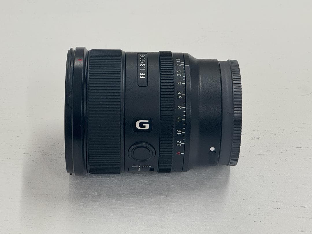 【新同品】　SONY FE 20mm F1.8 G SEL20F18G ソニー