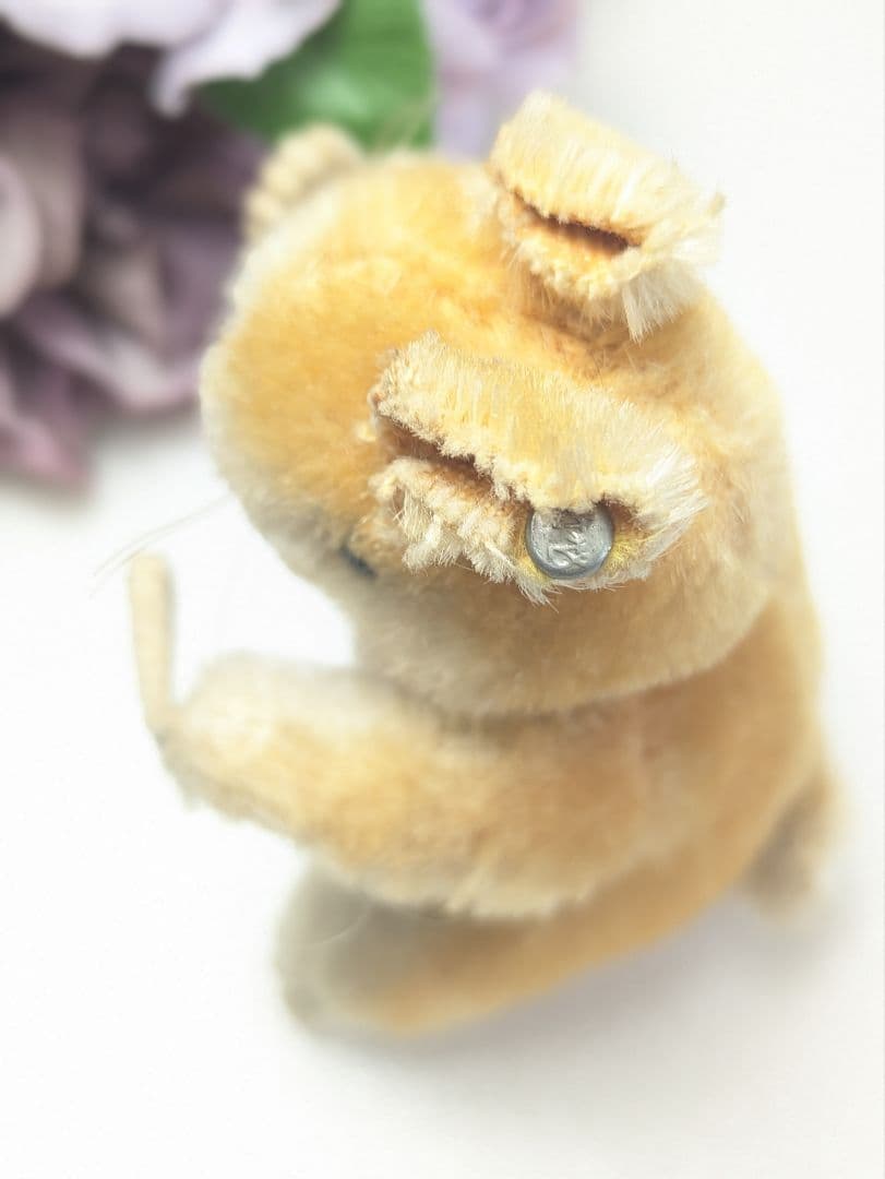 アンティーク ドイツ シュタイフ ハムスター ぬいぐるみ