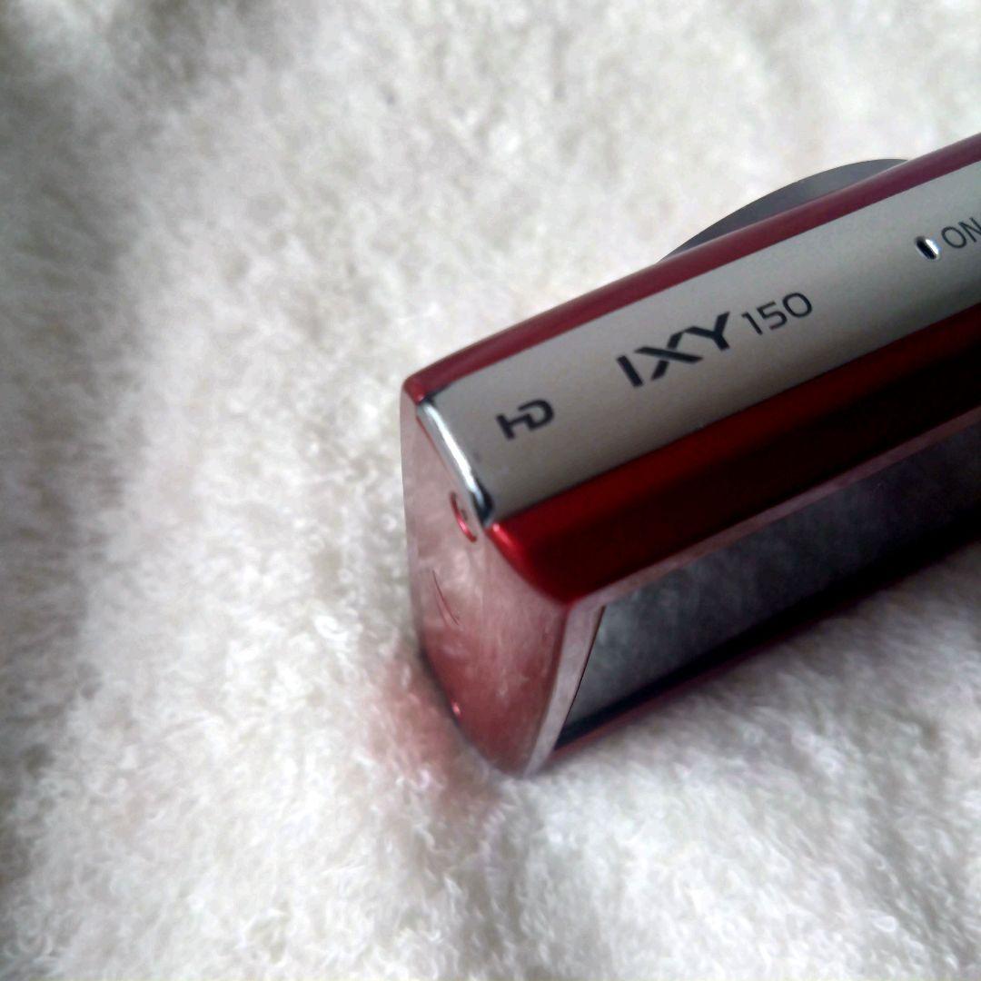 美品 動作確認済 Canon IXY 150 レッド コンパクトデジタルカメラ