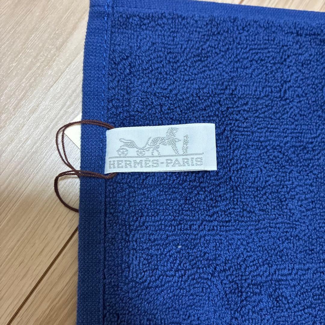 HERMES エルメス カレタオル ステアーズ ハンドタオル 未使用タグ付