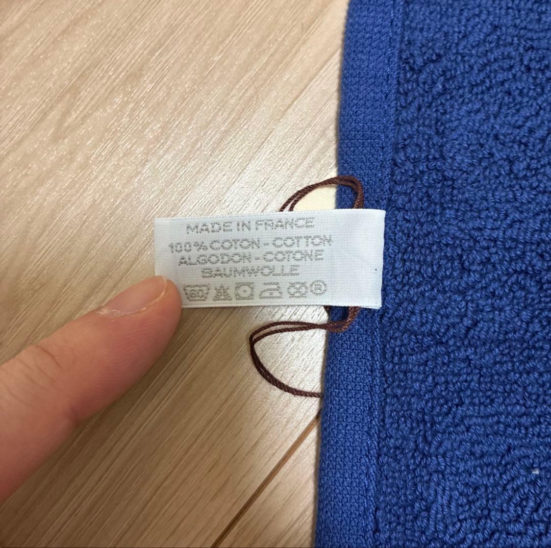 HERMES エルメス カレタオル ステアーズ ハンドタオル 未使用タグ付