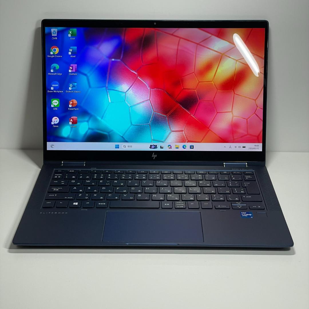 第11世代 i7 HP Dragonfly G2 office2024 薄型軽量