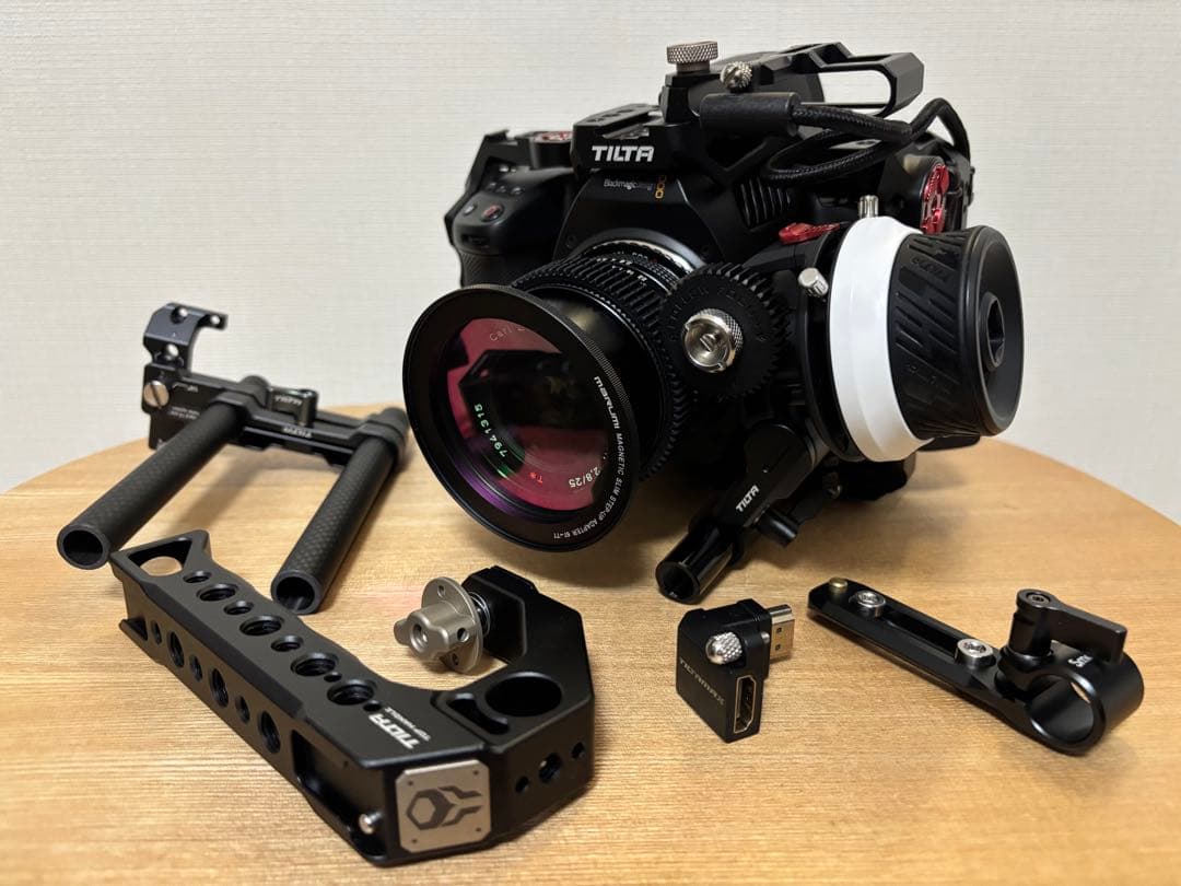 Pocket Cinema Camera 6K G2 EVF付/希少レンズ他