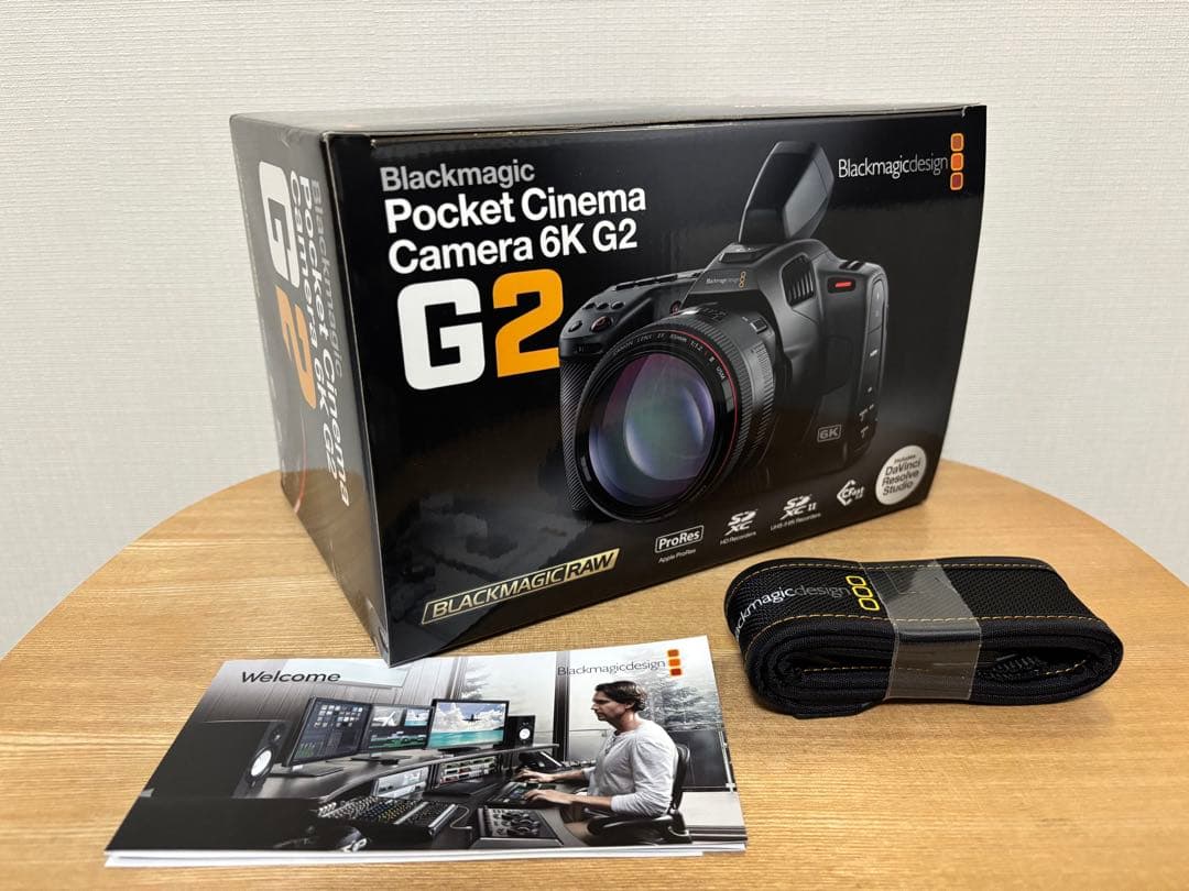 Pocket Cinema Camera 6K G2 EVF付/希少レンズ他