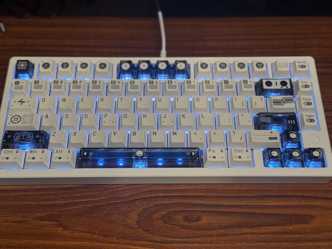キーボード Rainy75 rt pro TTC KOM RGB Switch
