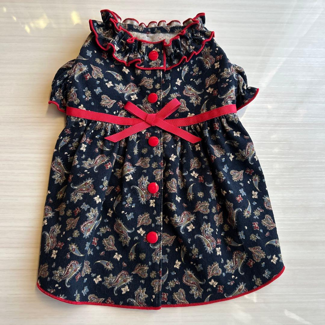 No.468•469 犬服ハンドメイド　バックオープンワンピース　2着