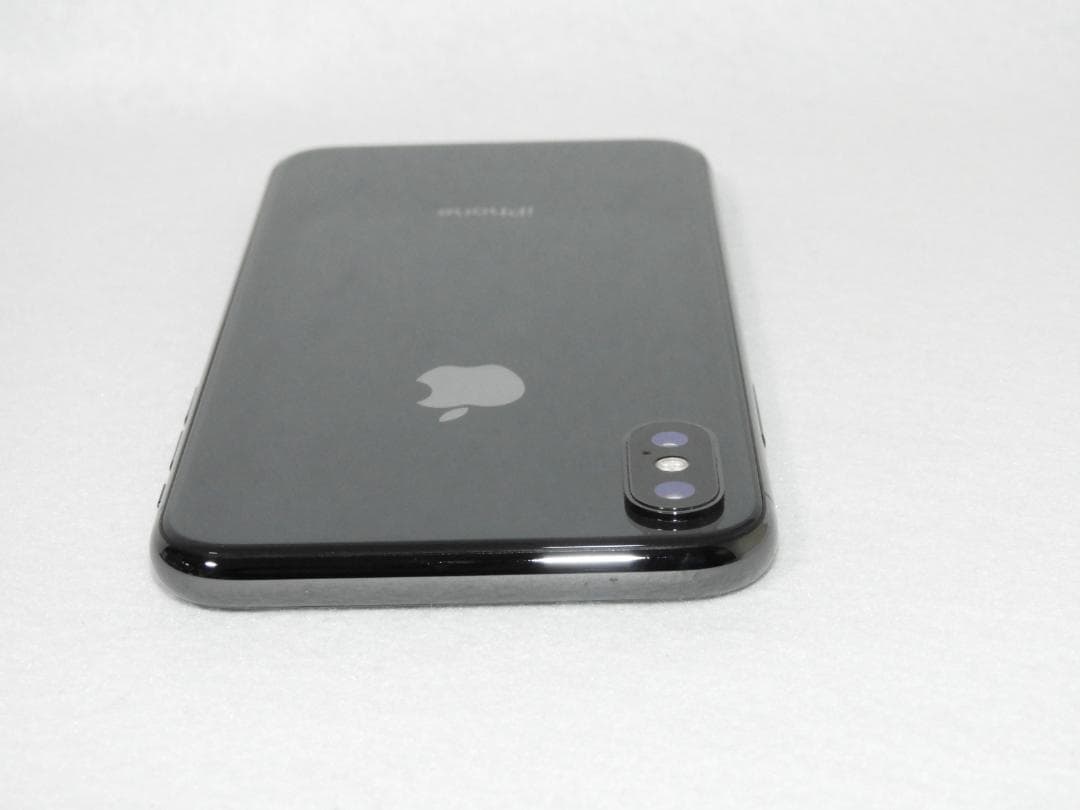 iPhoneX 64GB スペースグレイ MQAX2J/A SIMフリー 難有り
