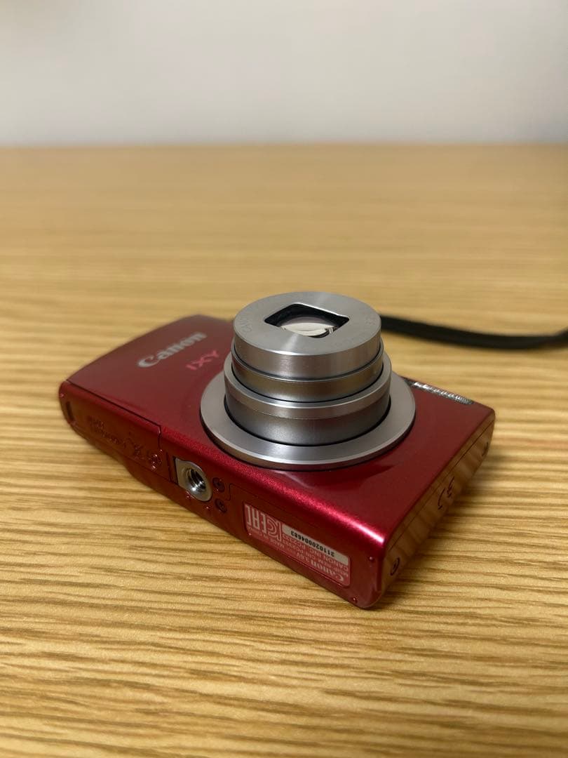 Canon キャノン IXY 200 レッド イクシー デジタル カメラ　中古