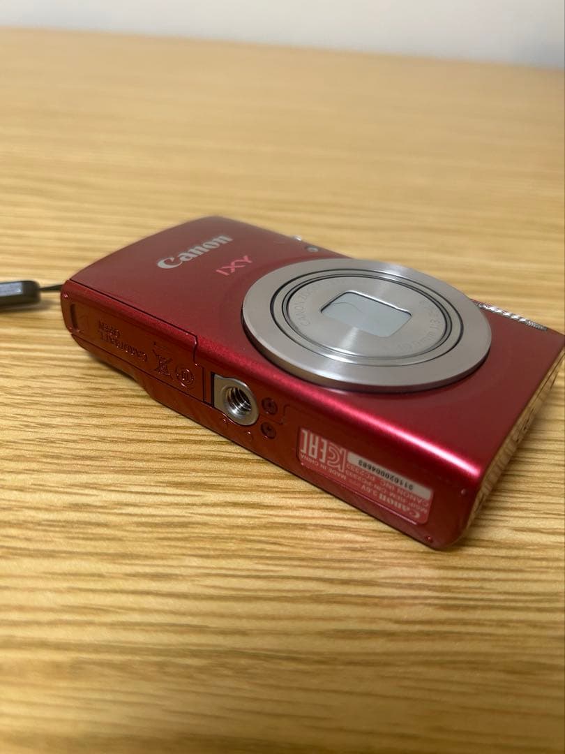 Canon キャノン IXY 200 レッド イクシー デジタル カメラ　中古