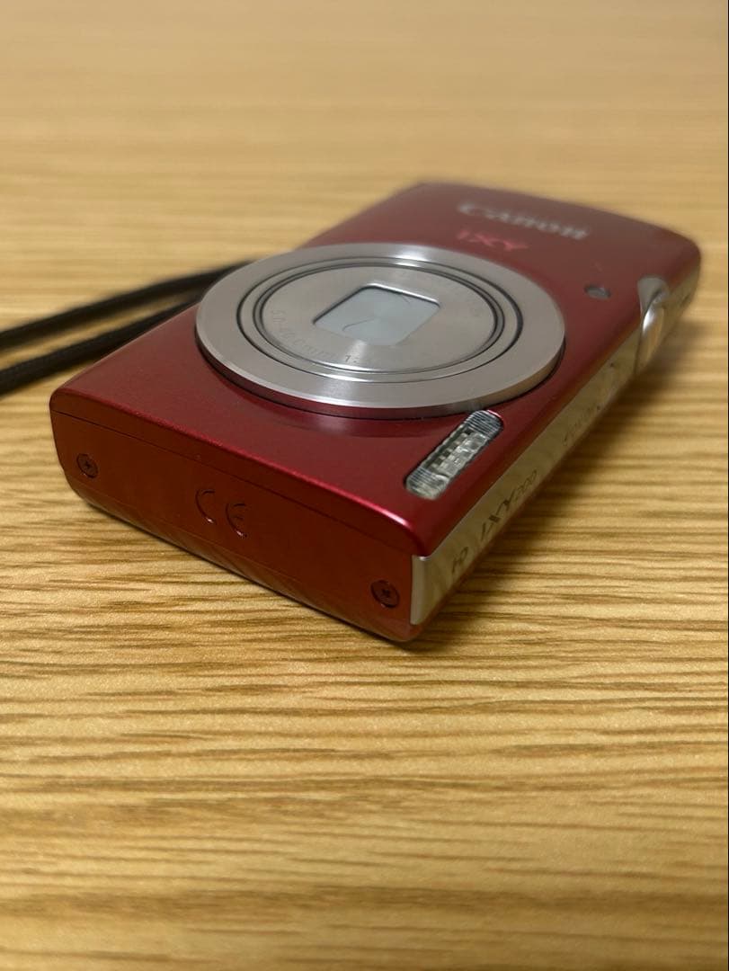 Canon キャノン IXY 200 レッド イクシー デジタル カメラ　中古