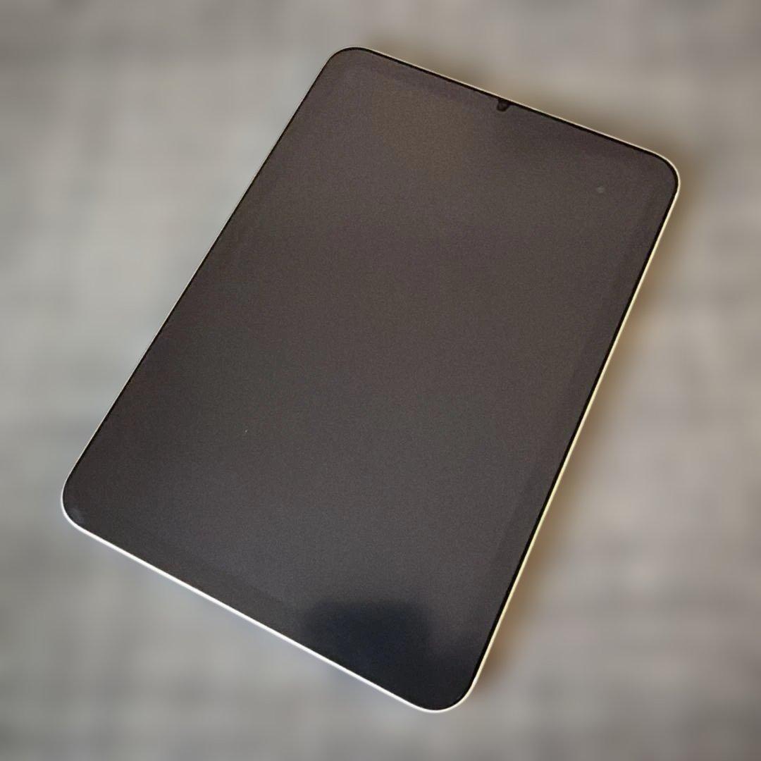 Apple iPad mini 6世代 ゴールド 本体 カバー付き_A2568