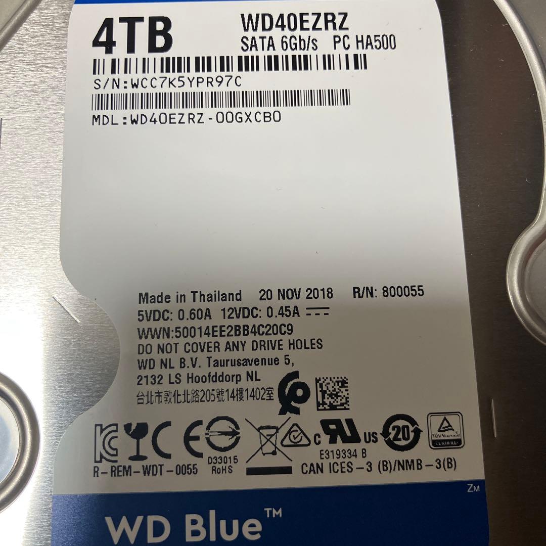 Western Digital WD40EZRZ 4TB HDD ⑥