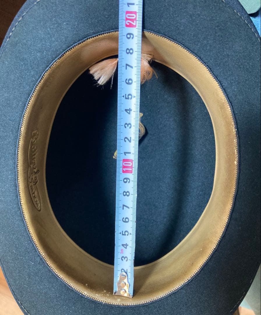 英国ビンテージ Battersby ボーラーハット サイズ7（約55.8cm）