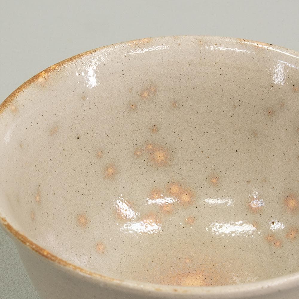 京焼 加藤利昇 茶碗「歩々起清風」共箱　栞付き　茶道具　抹茶碗