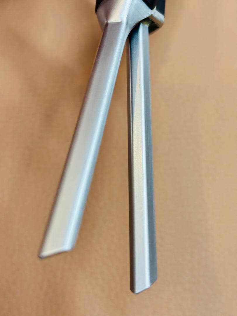 超美品　LENZ α-6レンツアイロン クシ目　5角6㎜　理容アイロン