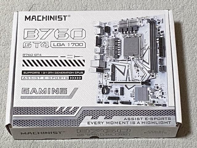 マザーボード LGA1700 B760 GT4 GAMING MicroATX