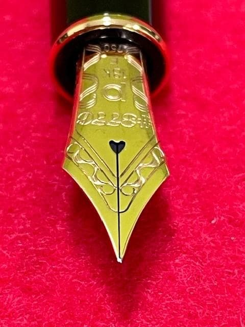 未使用品 プラチナ万年筆 銀無垢 PTS -50000 18k F 即日配送