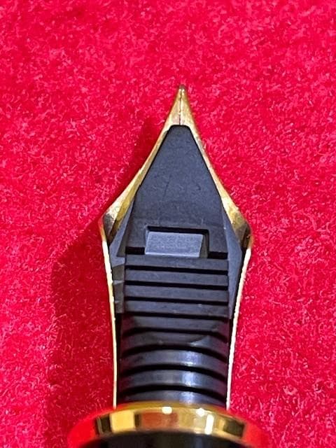 未使用品 プラチナ万年筆 銀無垢 PTS -50000 18k F 即日配送
