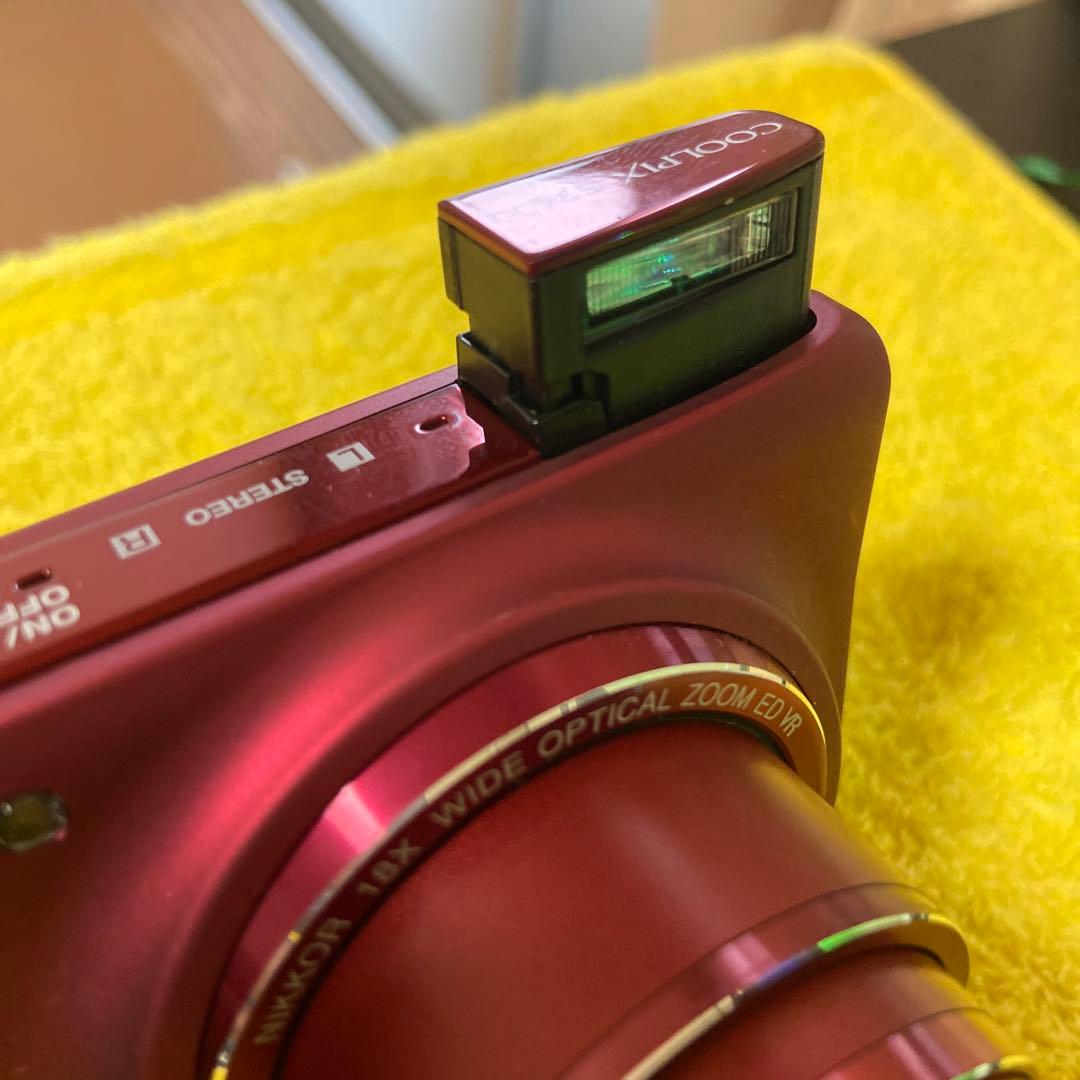豪華付属品付Nikon COOLPIX S9400 レッド 18倍ズーム