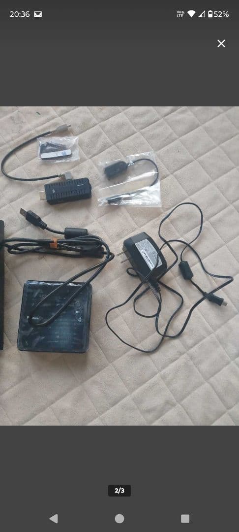 中古 ELECOM ワイヤレス HDMI 送受信機セット