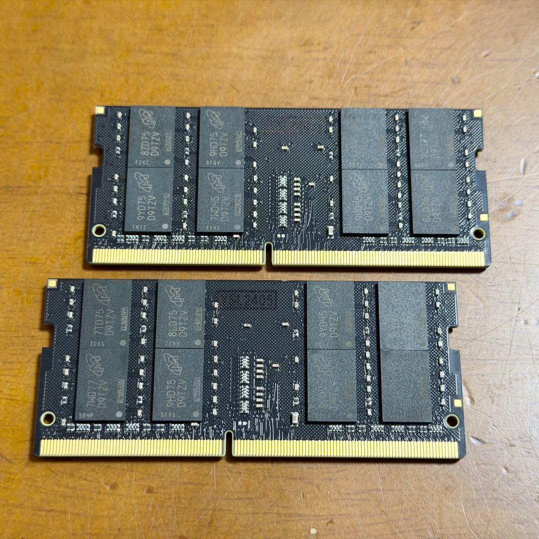 Micron DDR4-3200 SODIMM 32GB ノート用