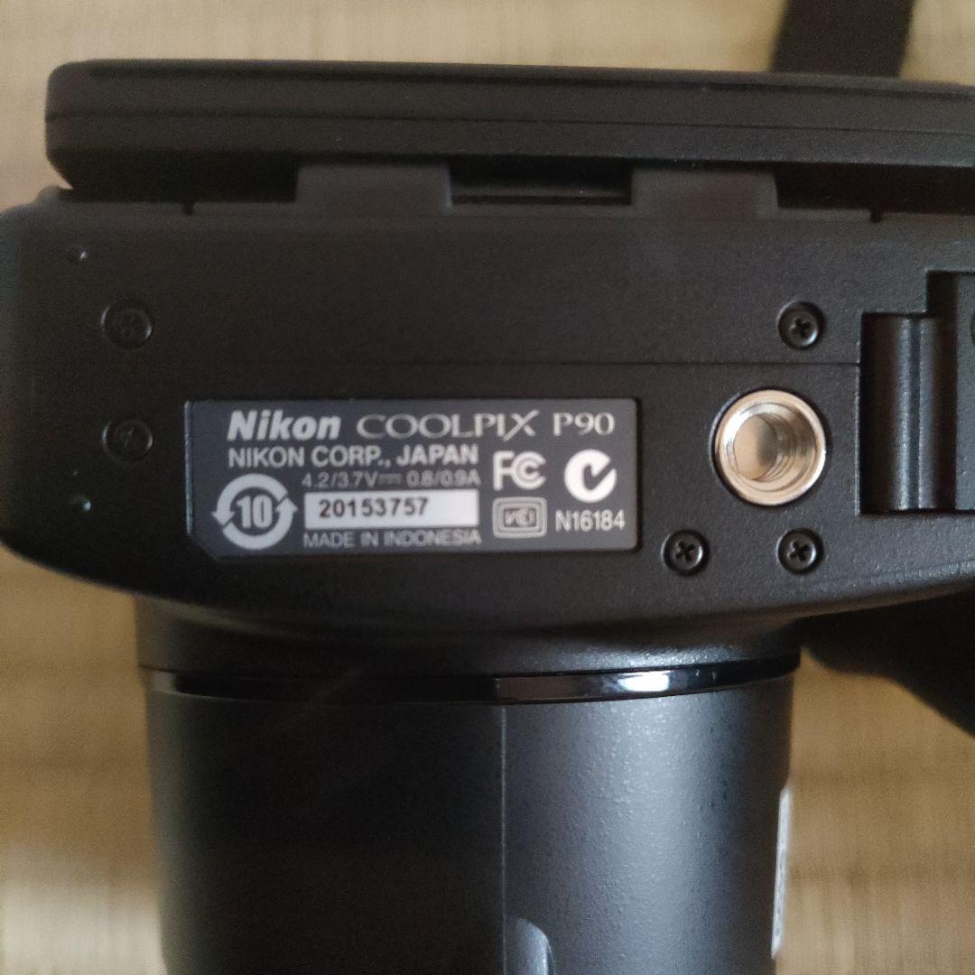 Nikon コンパクトデジタルカメラ COOLPIX P90 ブラック